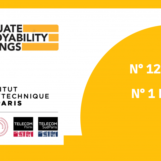 QS Graduate Employability Rankings 2022- l'Institut Polytechnique de Paris est 12ème mondial 
