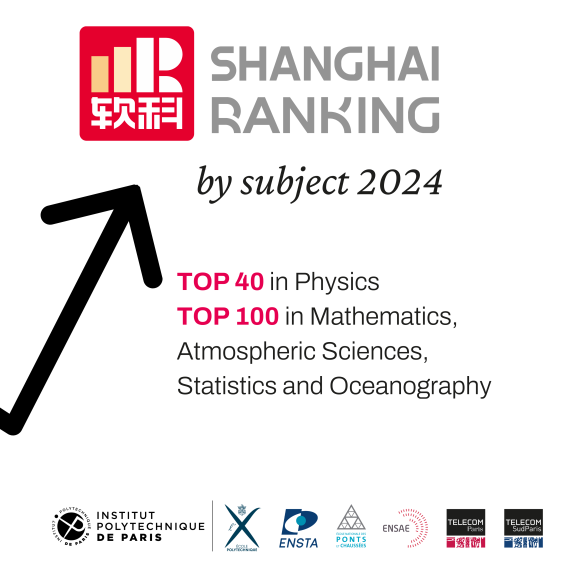  IP Paris progresse dans le classement par discipline 2024 de Shanghai