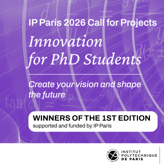 Winners of the 1st Edition of the IP Paris PhD Call for Projects