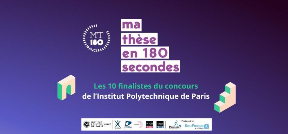 L’Institut Polytechnique de Paris organise pour la première fois le concours national Ma thèse en 180 secondes !